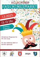 faschingsmarkt aiglkofen 2025