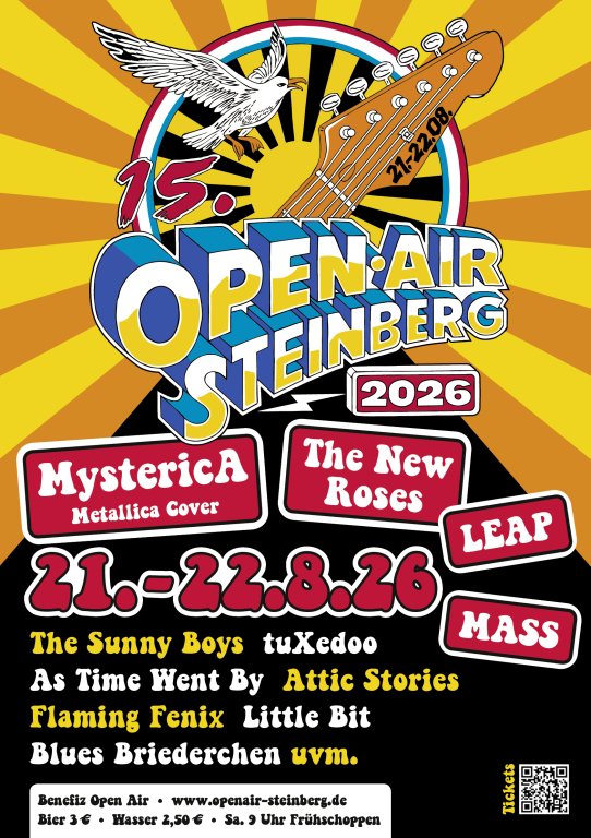 Open Air Steinberg 2026 Plakat