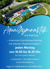 Flyer AquaGym mit Patricia