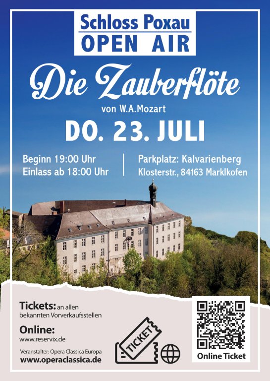 Zauberflöte Plakat Zauberflöte Plakat