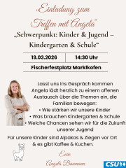Gespräch mit Angela Kinder und Jugend